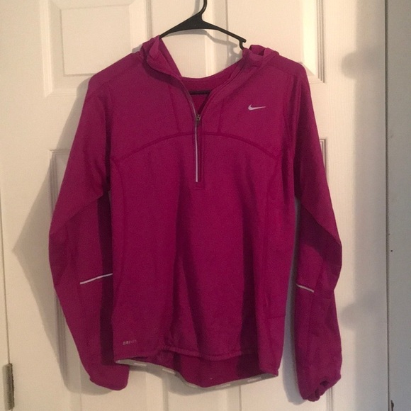 Nike Hooded Running Dri Fit Jacket - Picture 1 of 5